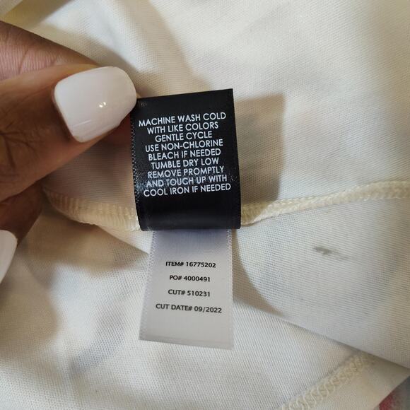 Torrid Dress Womens 5 White Floral Sleeveless Chiffon Lined Pockets Plus Size - Picture 13 of 17